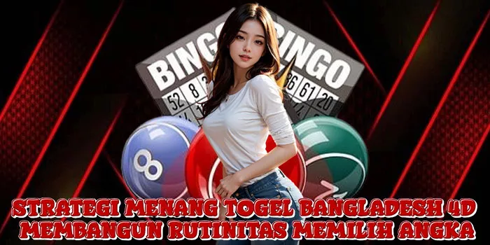 Strategi Menang Togel Bangladesh 4D Membangun Rutinitas Memilih Angka