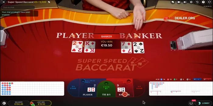 Strategi Menang di Super Speed Baccarat