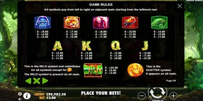 Cara Bermain Game Slot Jungle Gorilla