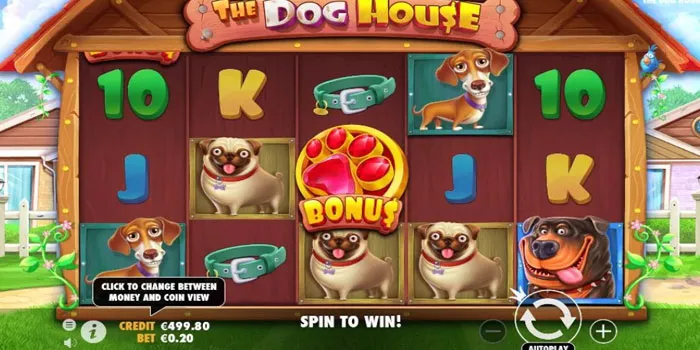 Pilih Taruhan Yang Sesuai Slot The Dog House