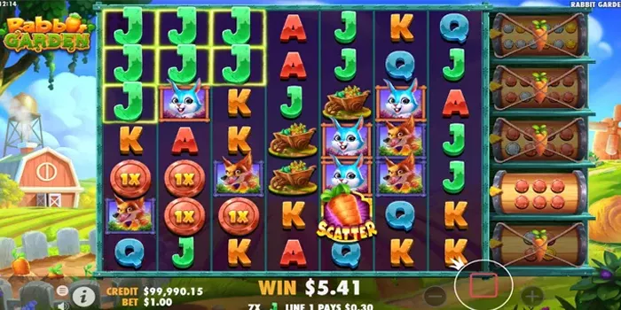 Cara Bermain Slot Rabbit Garden