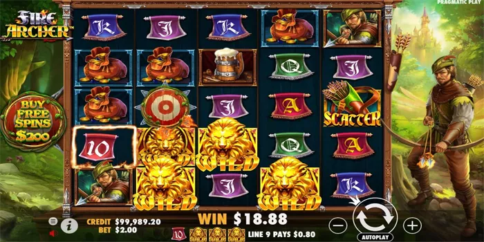 Cara Bermain Slot Fire Archer