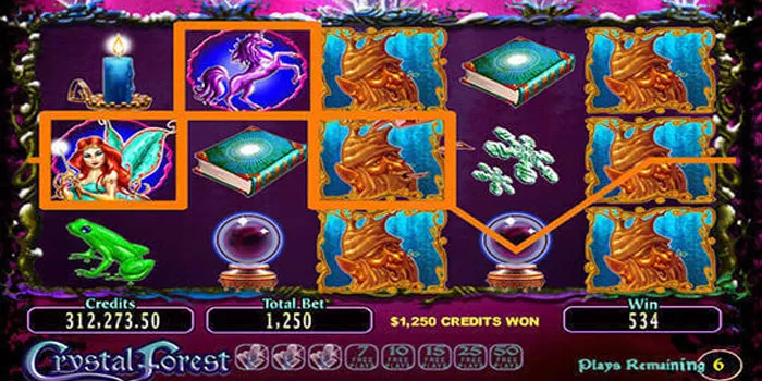 Manfaatkan Pola Permainan Slot Crystal Forest
