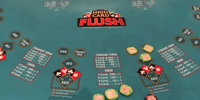 Cara Dan Trik Bermain High Card Flush