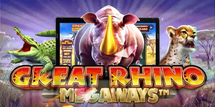 Tips Jitu Menang Besar di Slot Great Rhino Megaways