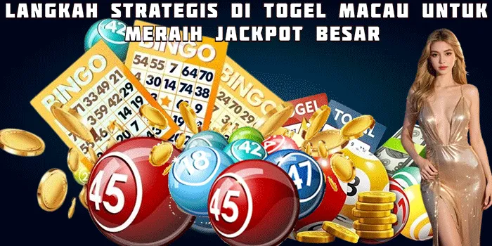 Langkah Strategis di Togel Macau untuk Meraih Jackpot Besar