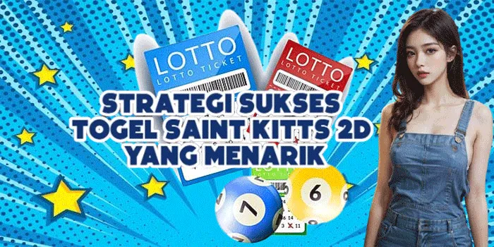 Strategi Sukses Togel Saint Kitts 2D Yang Menarik