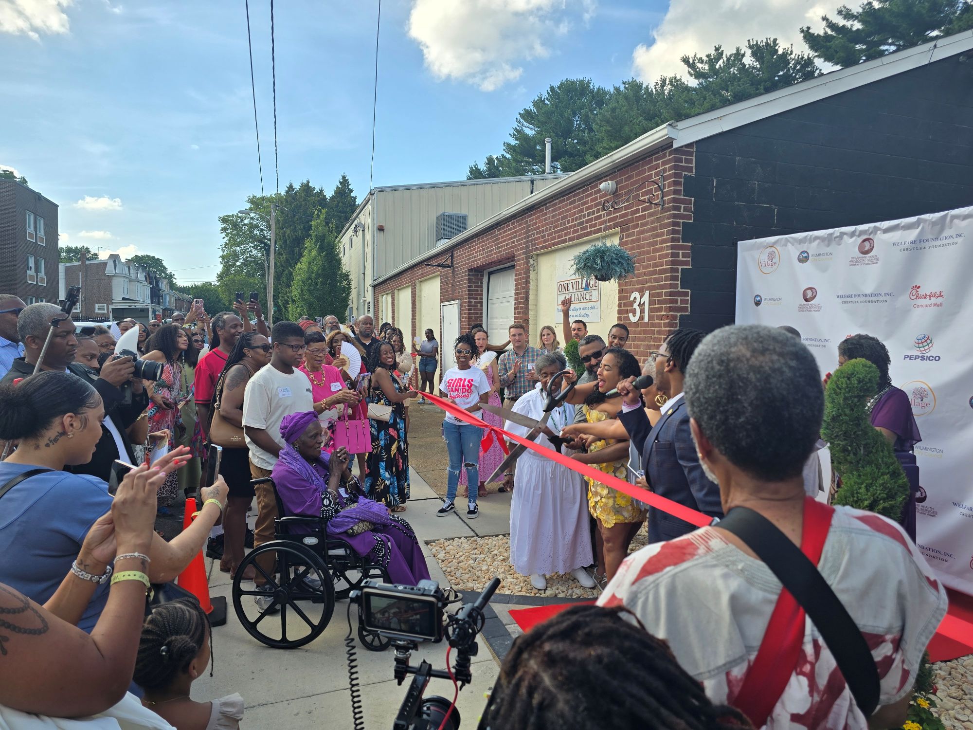 One Village Alliance reclaims Wilmington block with new hub for tech, media and community