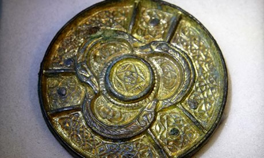 A Celtic disc brooch looted by Vikings and now in the British Museum