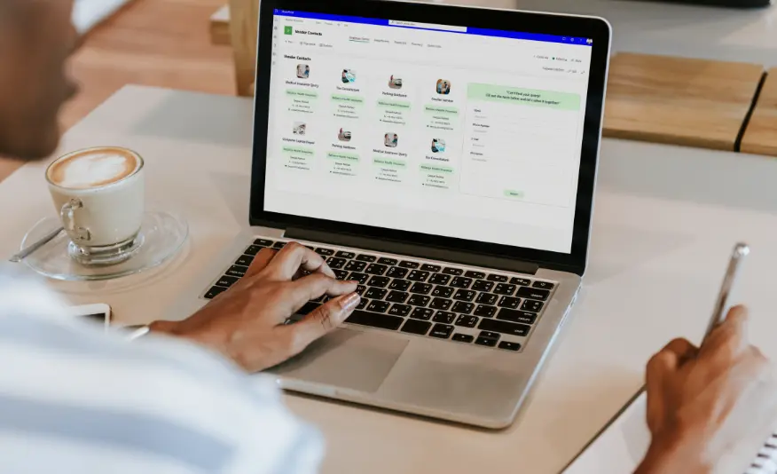 CV Vendor Contacts Webpart