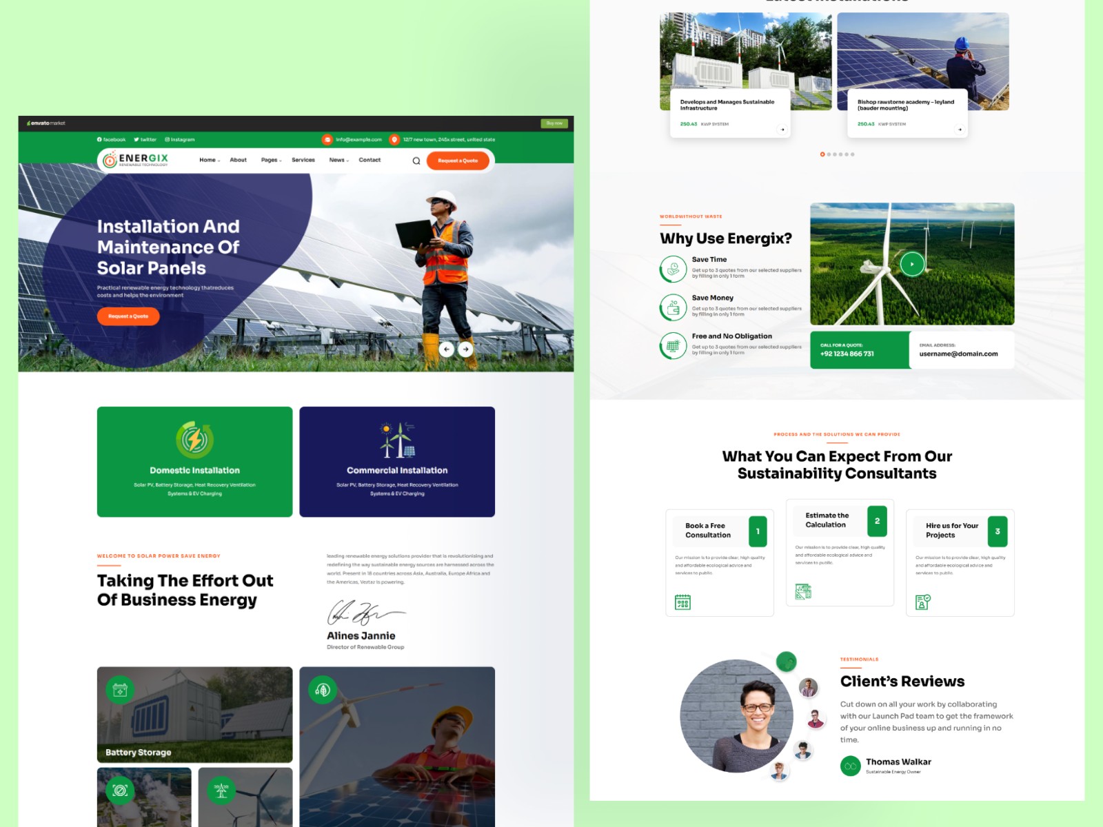 Energix - Solar Energy Next Js Template