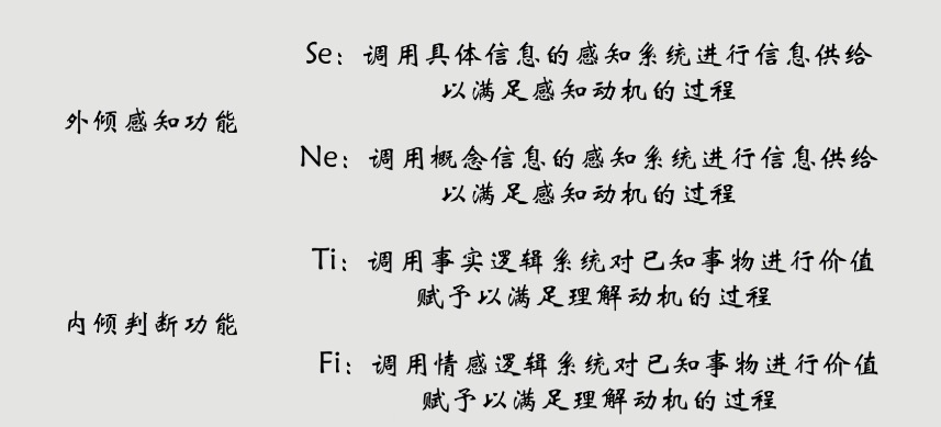 荣格八维详细介绍,荣格八维的功能介绍
