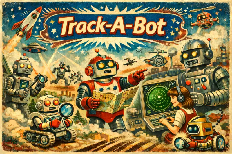 Track-A-Bot Dashboard Preview