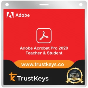 adobe acrobat pro 2020 teacher student license with trustkeys