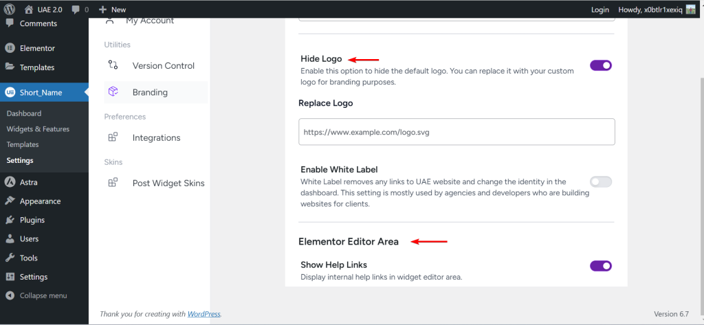 How to White Label UAE? UAE white label admin settings