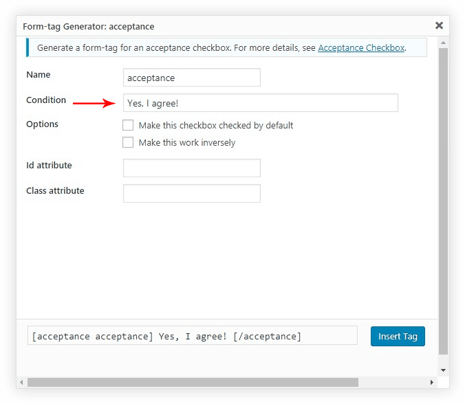 Unable to Style Checkbox / Radio Buttons / Acceptance Control using Contact Form 7 Styler of UAE Contact Form 7 conditions