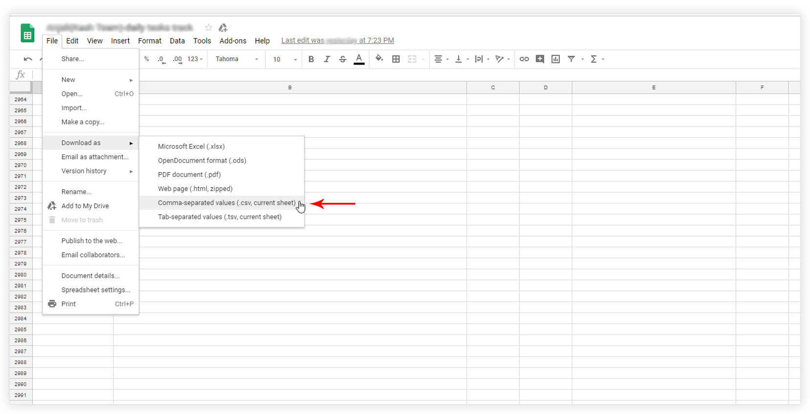 Facing Issues with CSV Import? Excel download as CSV