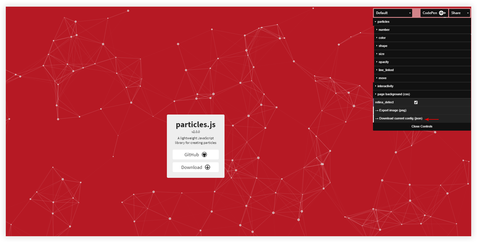 How to Add Custom Particle Backgrounds Style? Custom Particle Backgrounds