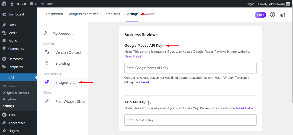 How to get Google Places API key? Add Google API in UAE