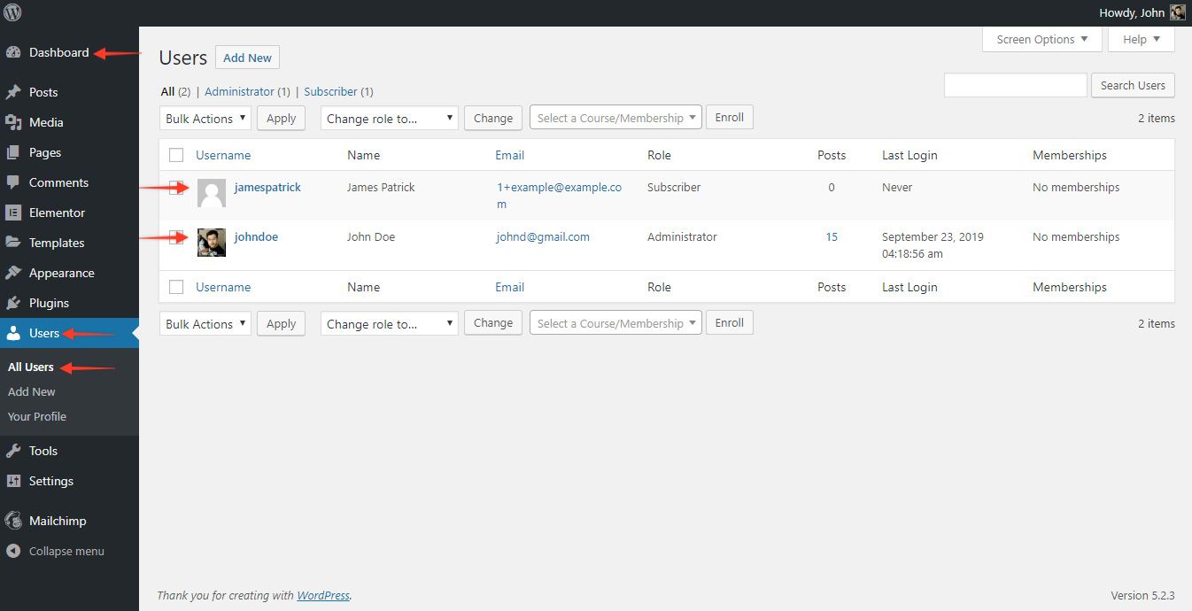 Frequently Asked Questions about User Registration Forms WordPress users