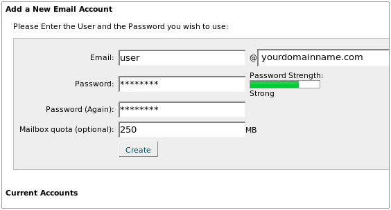 unconfusing control panel email setup