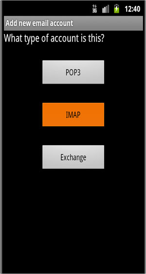 Android Email Setup 3