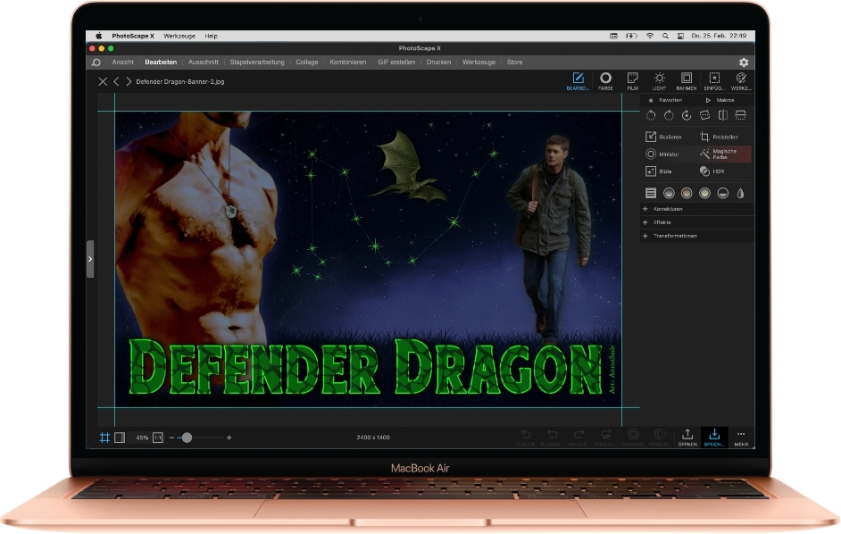 Defender Dragon - MacBook Air