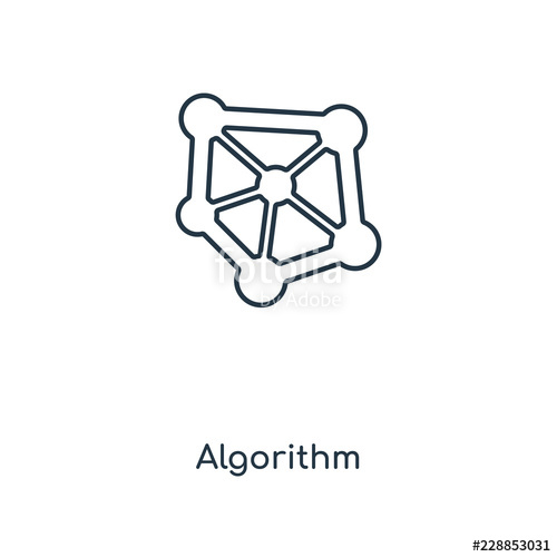 500x500 Algorithm Icon Vector Icon Vector Stock Image And Royalty Free