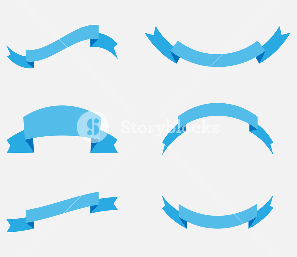 1000x863 Ribbon Banner Decoration Blue Ribbon Blue And Banner Blue Design