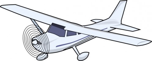 497x200 Airplane Cessna Plane Clip Art Free Vector In Open Office Drawing
