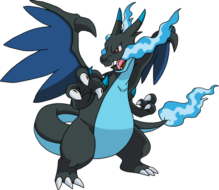 700x606 Mega Charizard Png Vector, Clipart