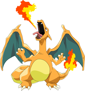 280x300 Charizard Logo Vector