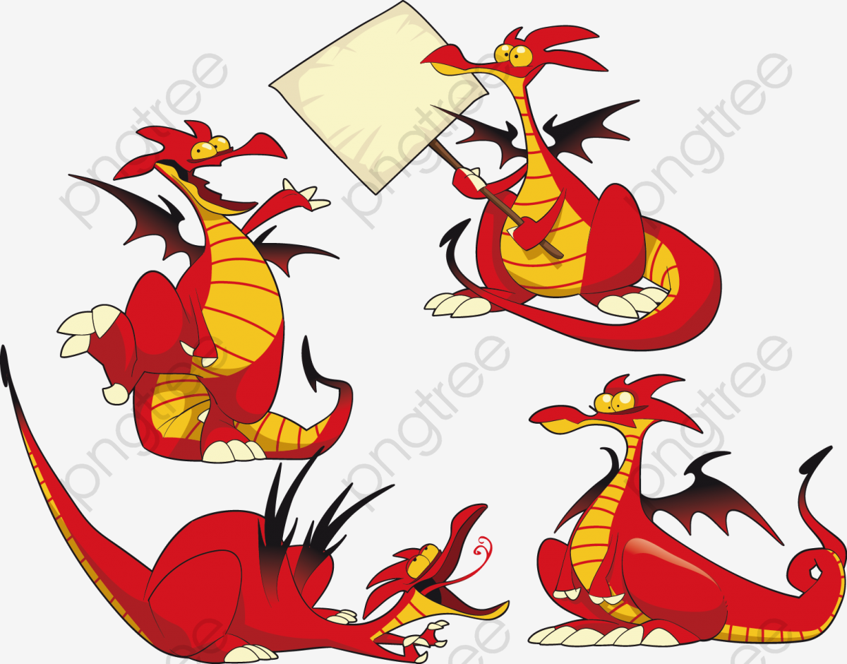 1200x940 Transparent Vector Hand Drawn Cartoon Charizard Png Format Image
