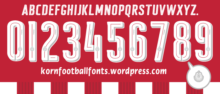 700x300 Chivas Vector Font Kornfootballfonts