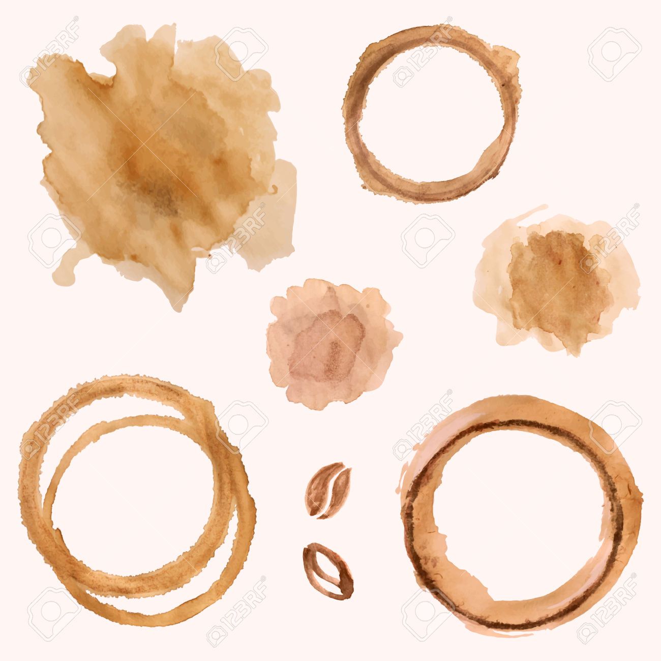 1300x1300 Coffee Stain Cliparts, Stock Vector And Royalty Free Coffee