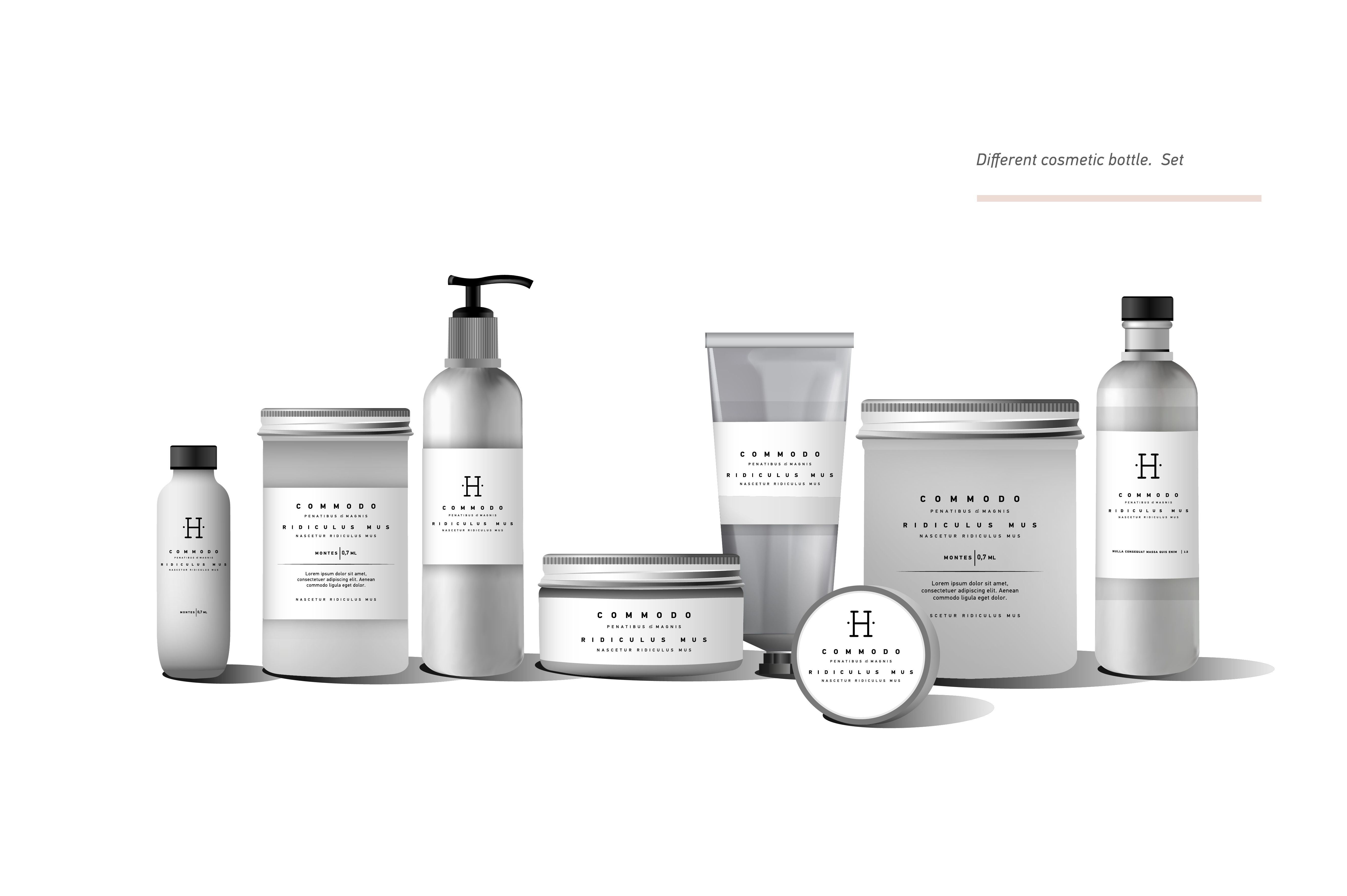 5315x3537 Cosmetic Vector Mockup Bottle