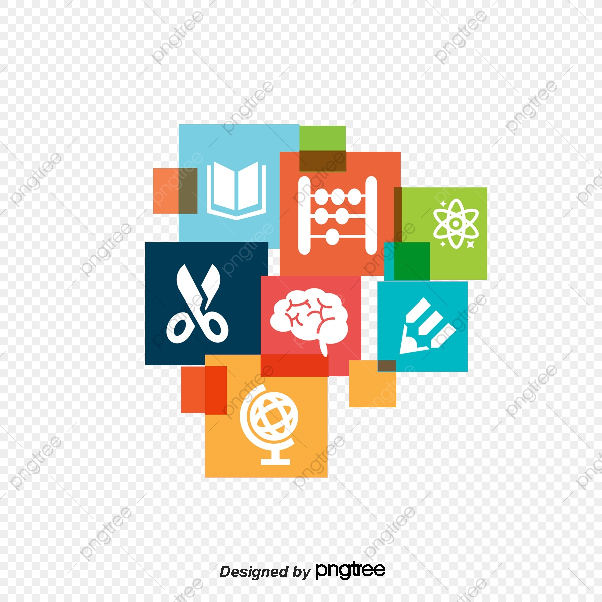 1200x1200 Education Course Element Vector, Education Vector, Education