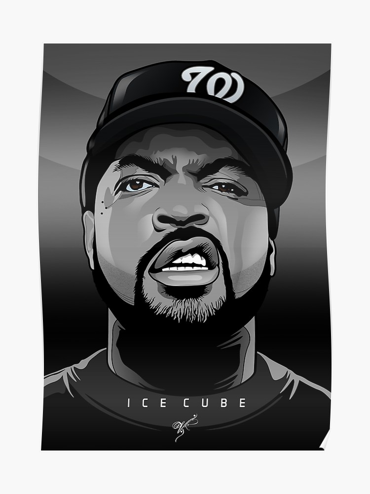 750x1000 Ice Cube Vector Portrait