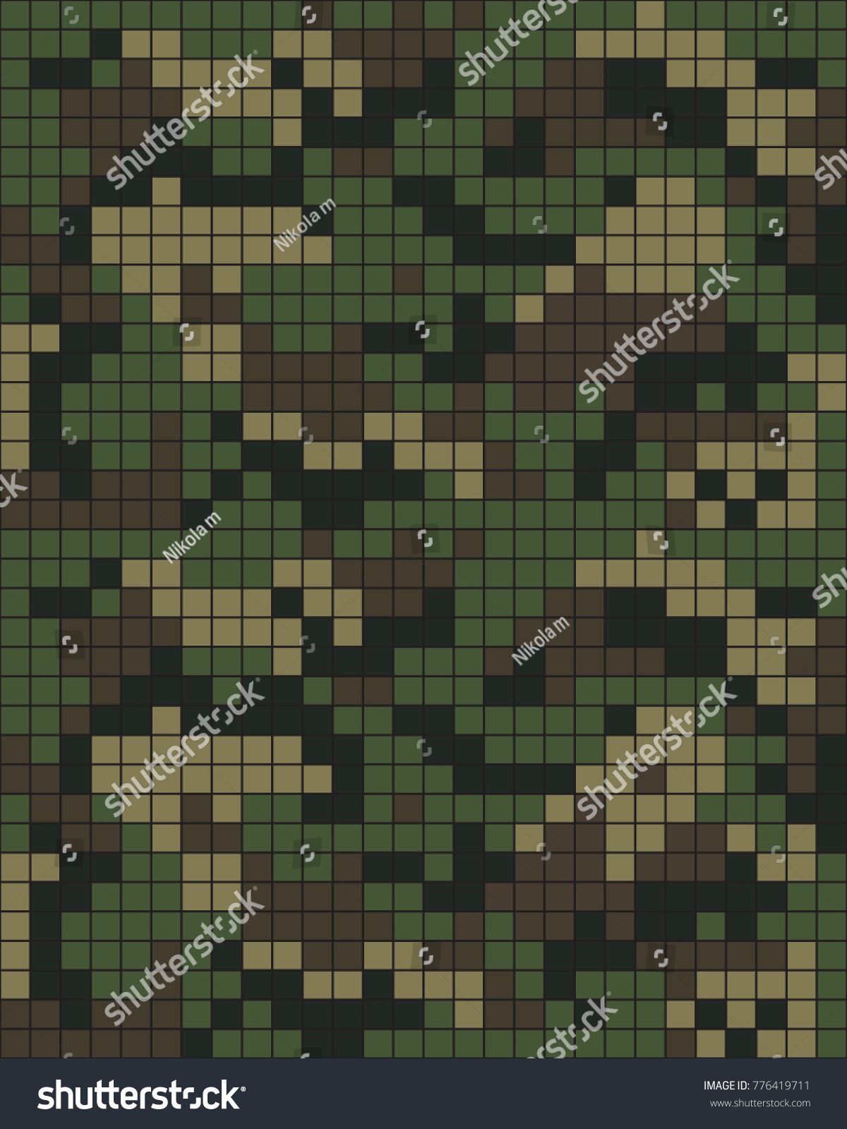 1200x1600 Abstract Digital Camouflage Pattern Seamless Vector Wallpaper