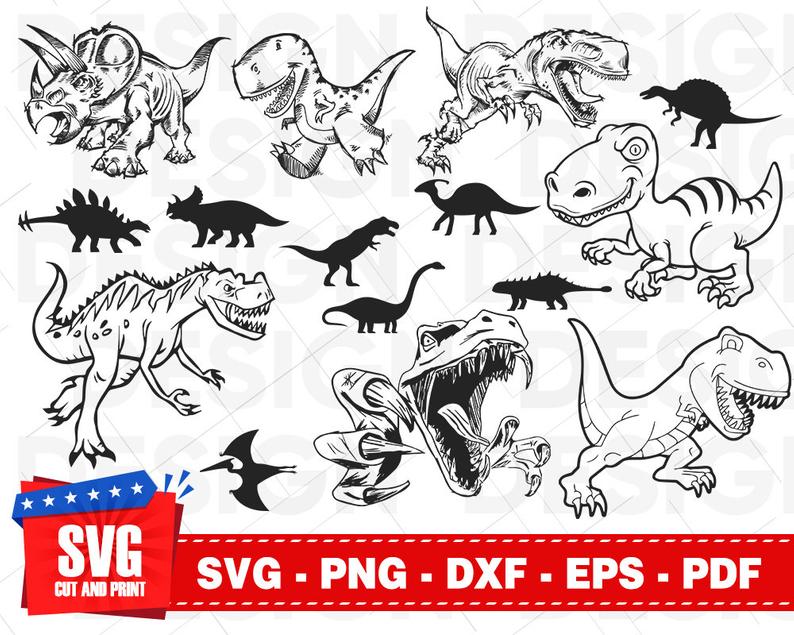 794x635 Dinosaur Bundle Dinosaurs Clipart Dinosaur Vector Etsy