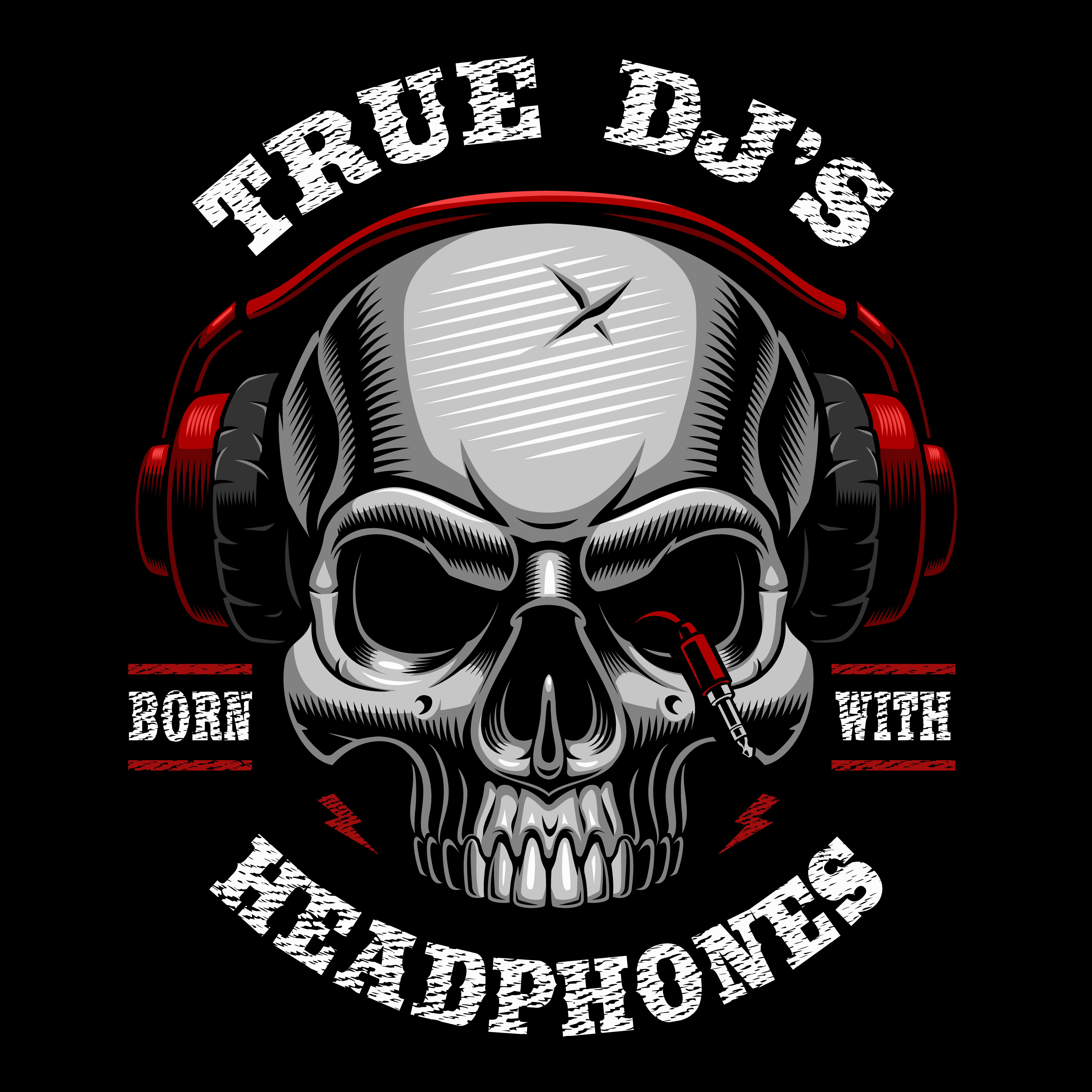 5000x5000 Dj Logo Free Vector Art