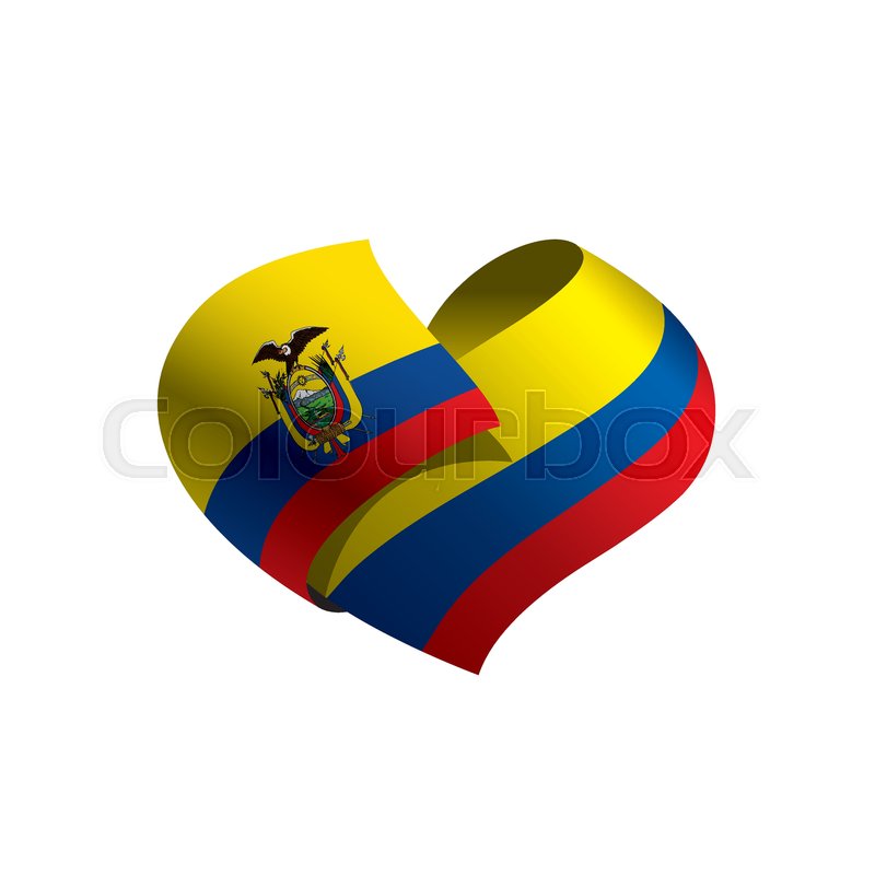 800x800 Ecuador Flag, Vector Illustration On A Stock Vector Colourbox