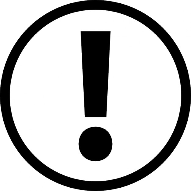 626x626 Exclamation Mark Icon