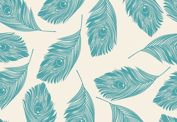 Feather Pattern Vector
