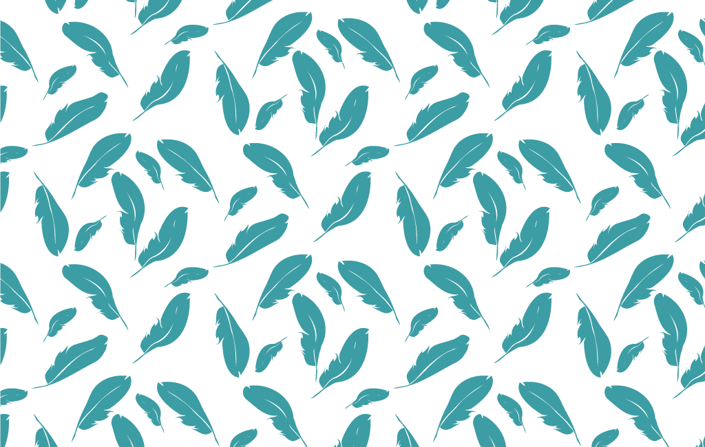 1024x650 Feather Seamless Pattern