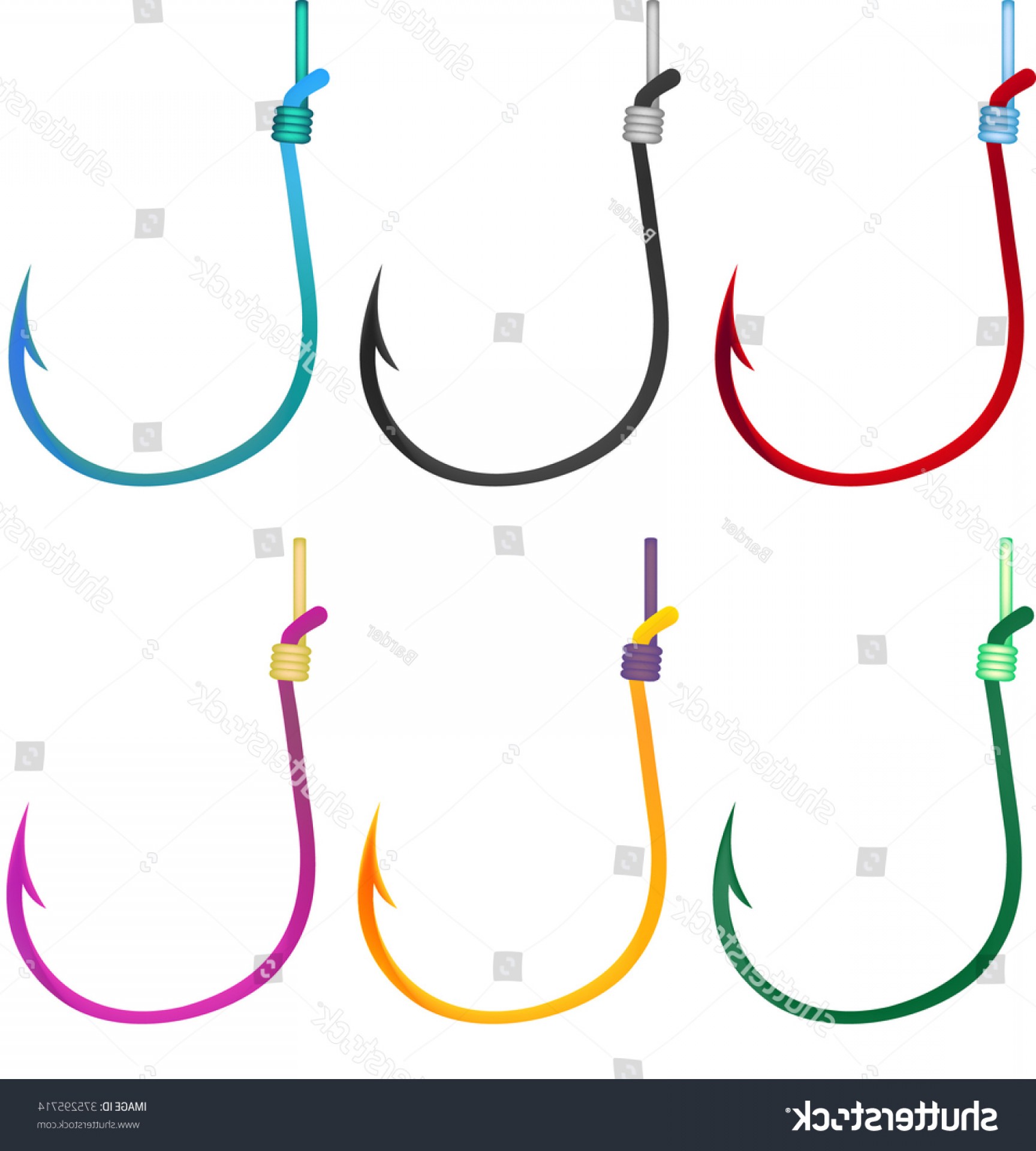 1728x1920 Fishing Hook Line On White Background Hoodamathrun