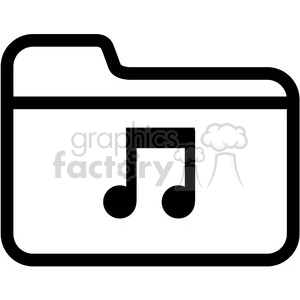 300x300 Music Folder Vector Icon Clipart Royalty Free Gif, Png