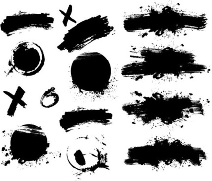 431x368 Ink Brush Vector Free Vector Download