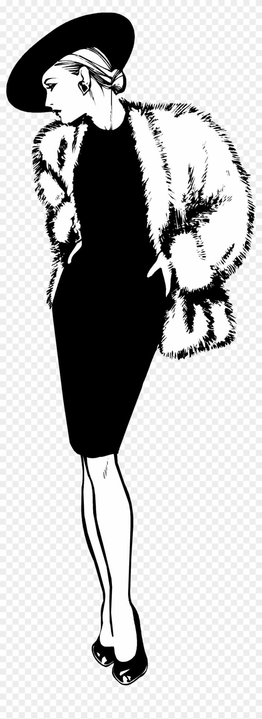 840x2302 Vector Fur Illustrated