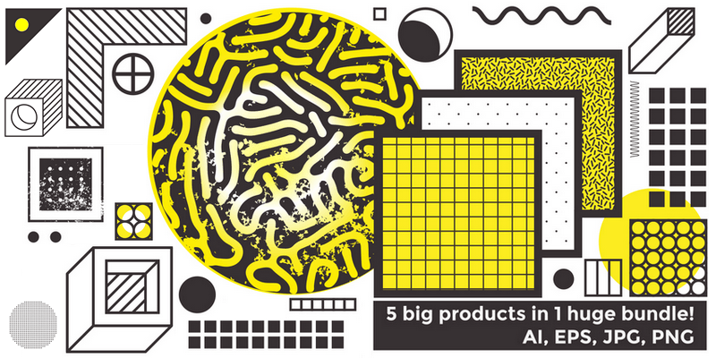 800x400 Geometric Shapes, Gradient Forms, Patterns Backgrounds